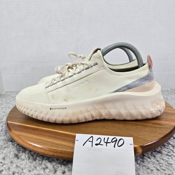 Cole Haan Generation ZeroGrand II Birch Titanium Casual Daily Sneaker Women 7.5B - Picture 1 of 16